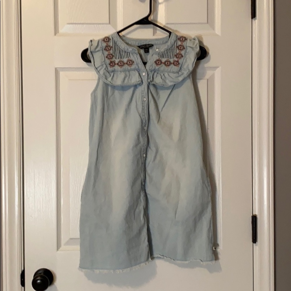 Lucky Brand dress & top size Lg girls